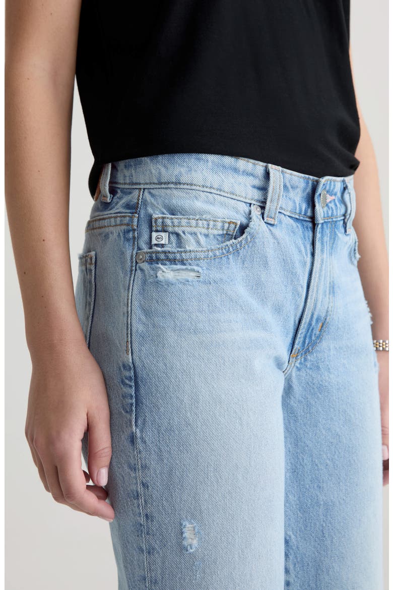 Sandra Ripped Low Rise Slim Straight Leg Jeans, Alternate, color, SOFT FOCUS DESTRUCTED
