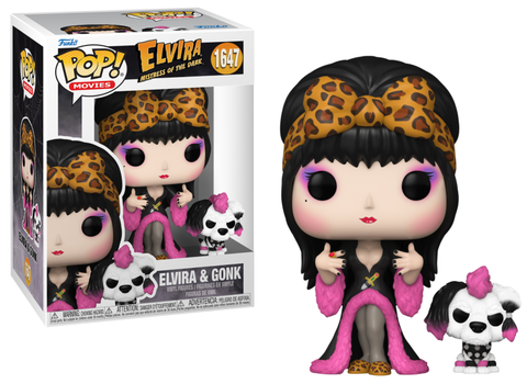 Elvira & Gonk (Mistress of the Dark) Funko Pop! & Buddy