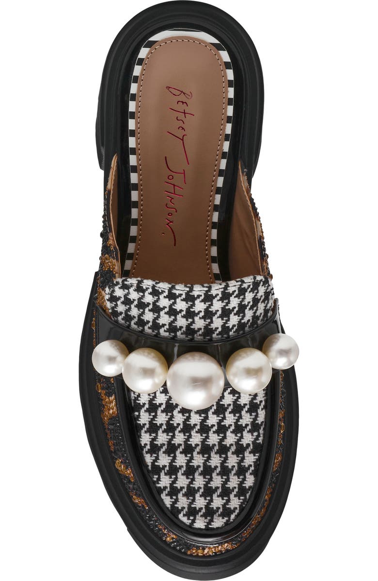 Betsey Johnson Haizel Lug Sole Mule, Alternate, color,