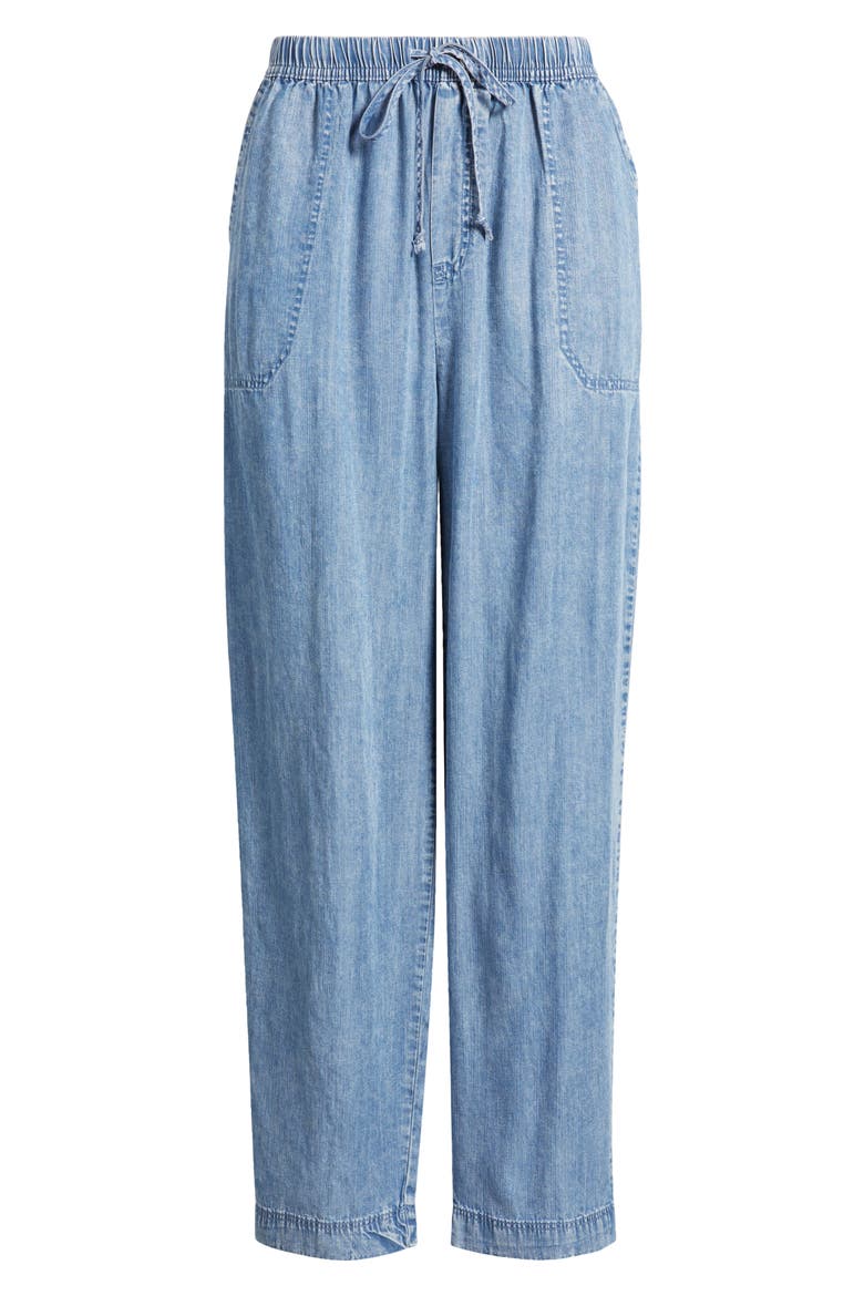 Ronni Chambray Pants, Alternate, color, MEDIUM WASH