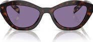 Prada 52mm Butterfly Sunglasses