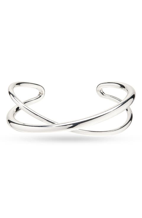 Crossover Cuff Bracelet