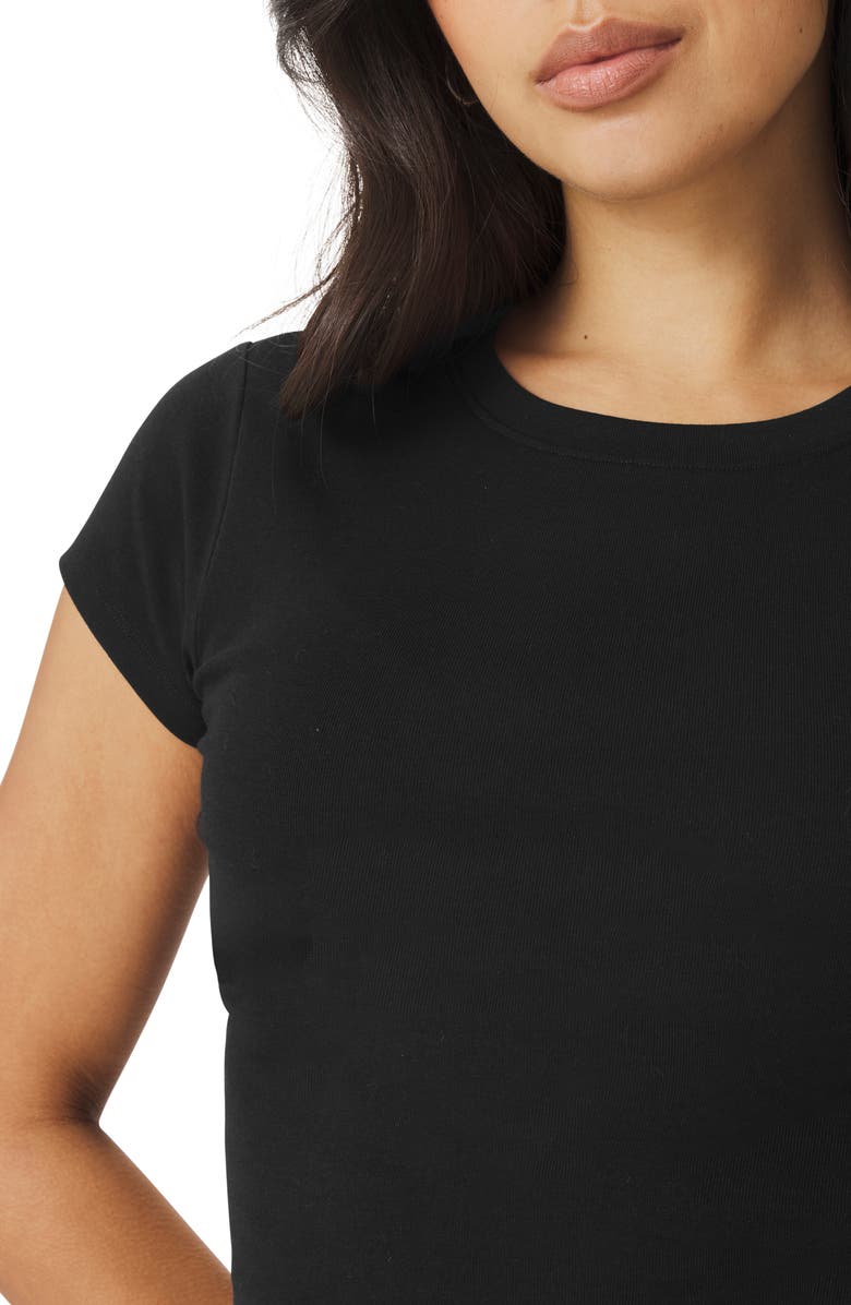 Splendid Josie Stretch Jersey T-Shirt, Alternate, color, Black