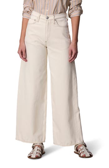 Rag & Bone Sofie Wide Leg Ankle Jeans In Neutral