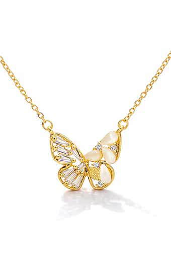 Butterfly Pendant Necklace