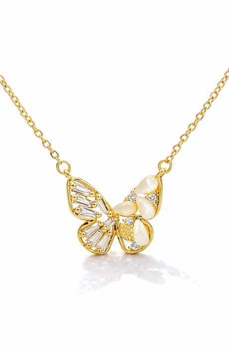 Butterfly Pendant Necklace