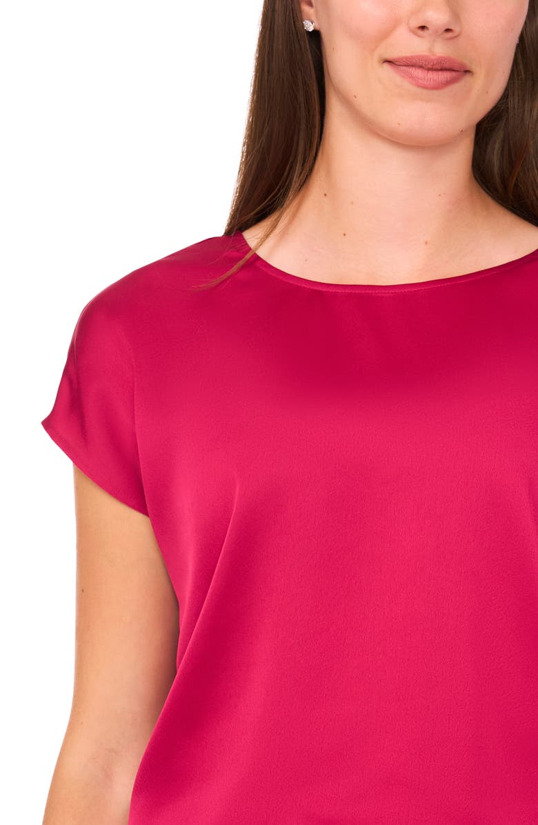 Halogen<sup>®</sup> Charmeuse Top, Alternate, color, Vivacious