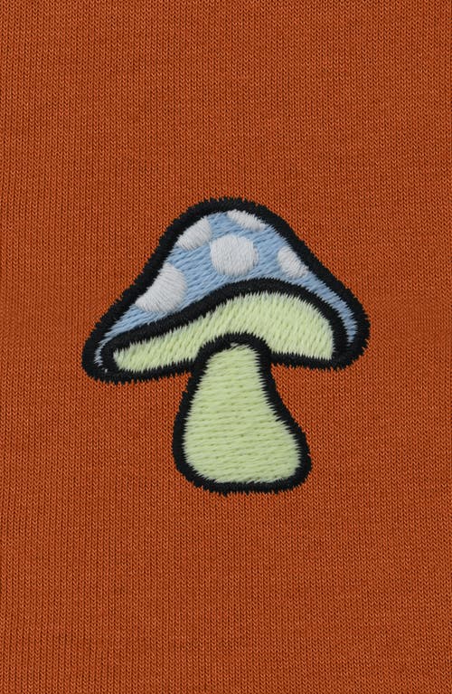 Dalix Mushroom Zip Hoodie In Autumn