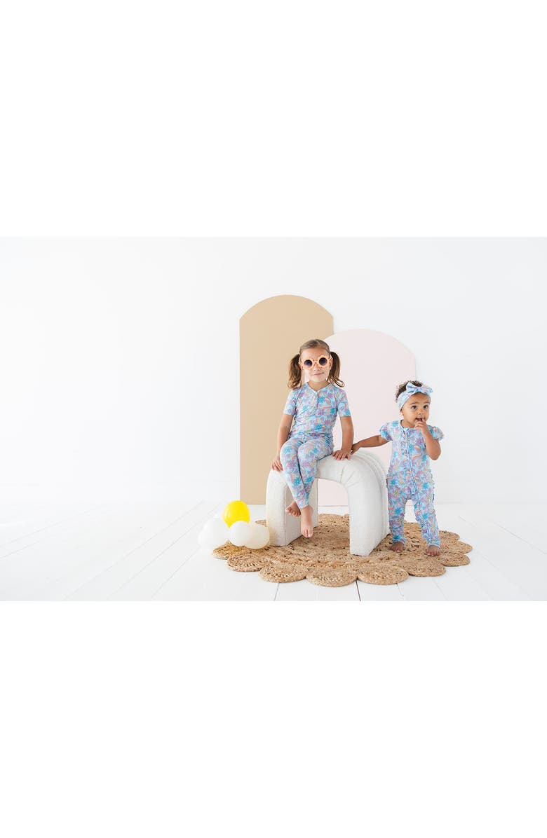 Charlie Lou Baby<sup>®</sup> Groovy Fall After All Pajama Set, Alternate, color, Blue