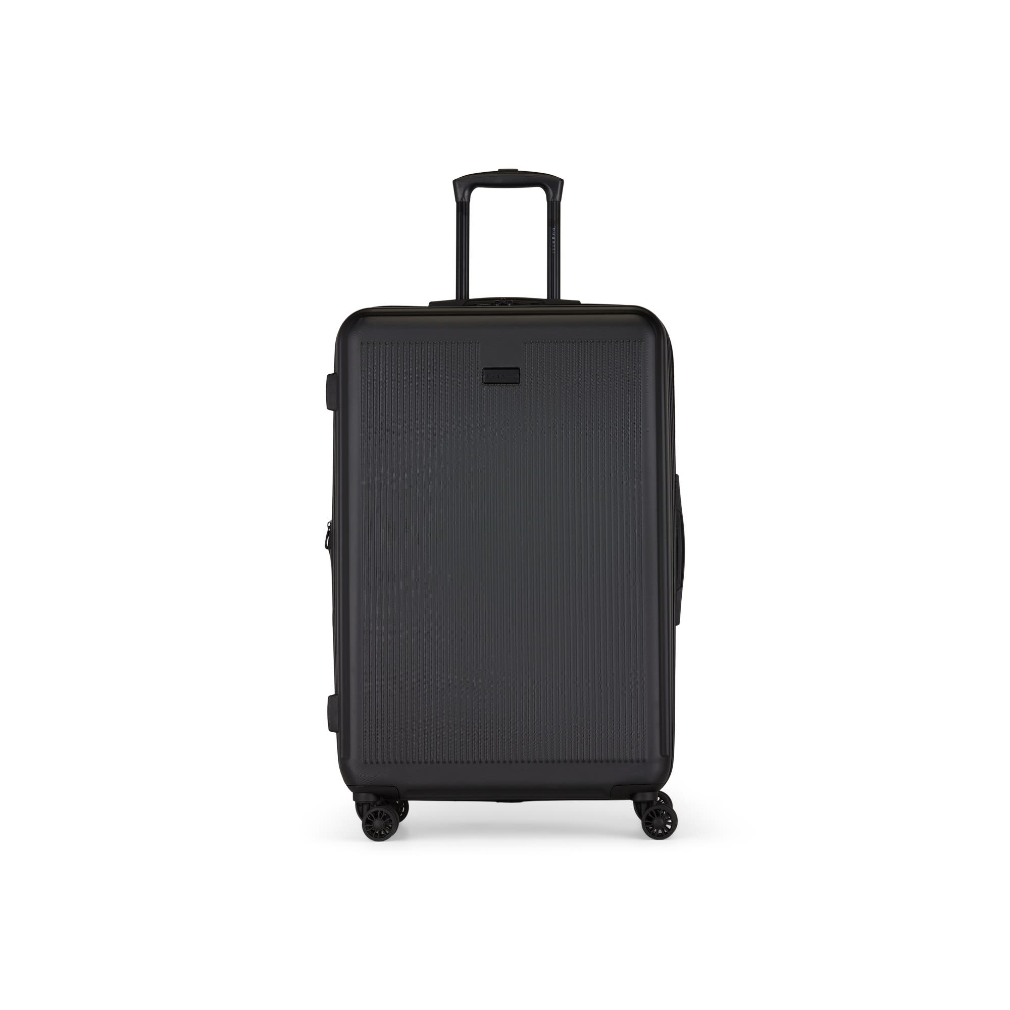 bugatti Singapore Hardside Check-In Large Luggage with Expansion, Main, color, Black