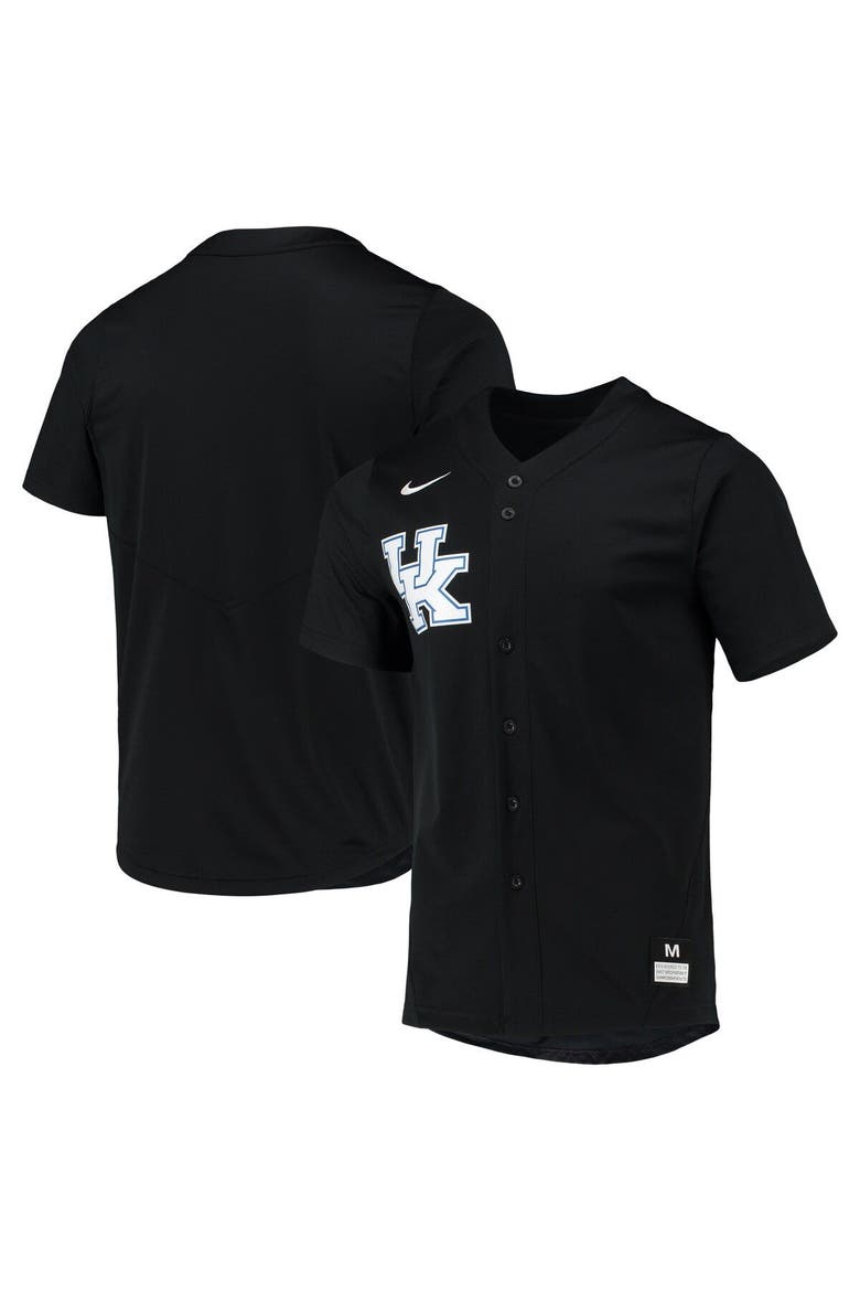 Men's Nike Black Kentucky Wildcats Replica Baseball Jersey, Main, color, Black