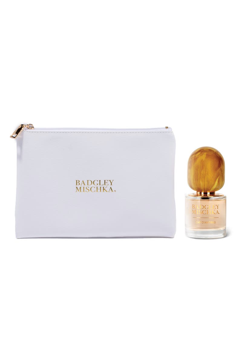 BADGLEY MISCHKA Cap d'Antibes Extrait de Parfum Set (Nordstrom Exclusive) $150 Value, Main, color, White