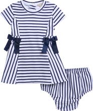 Habitual Kids Mixed Stripe Dress & Bloomers Set