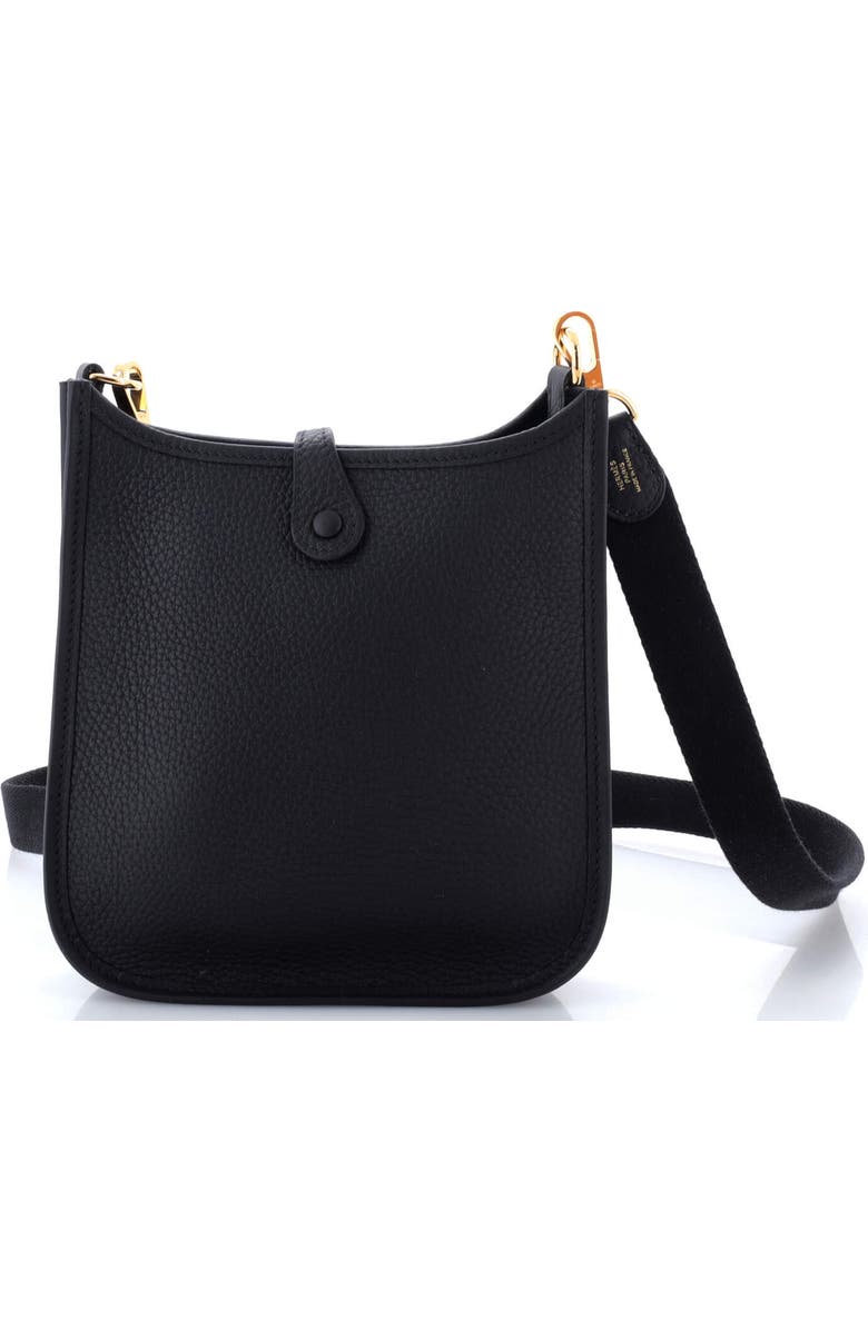 Pre-Owned Hermes Evelyne Bag Gen III Clemence TPM, Alternate, color, Noir