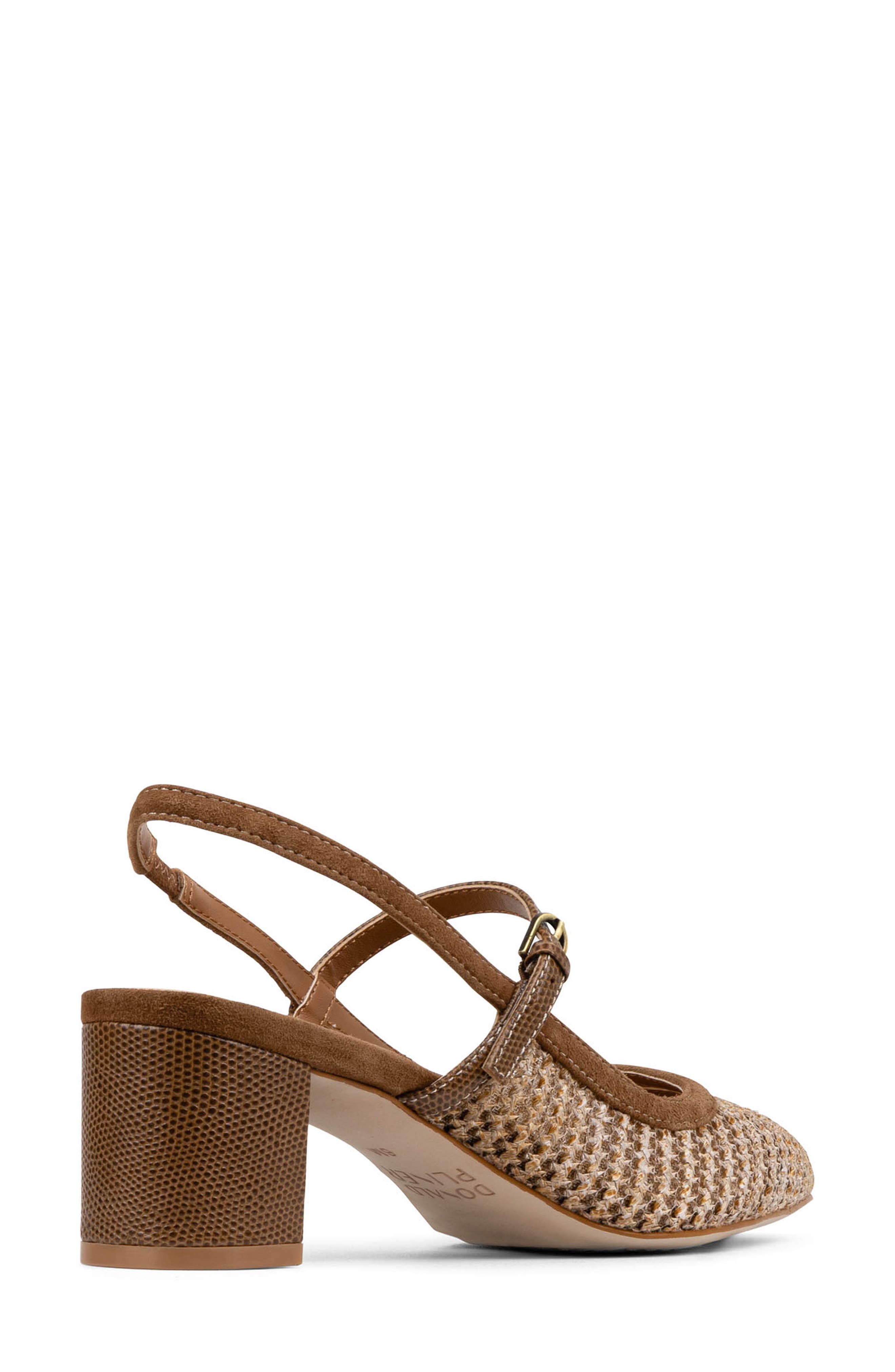 Donald Pliner Sareena Slingback Pump, Alternate, color, Saddle