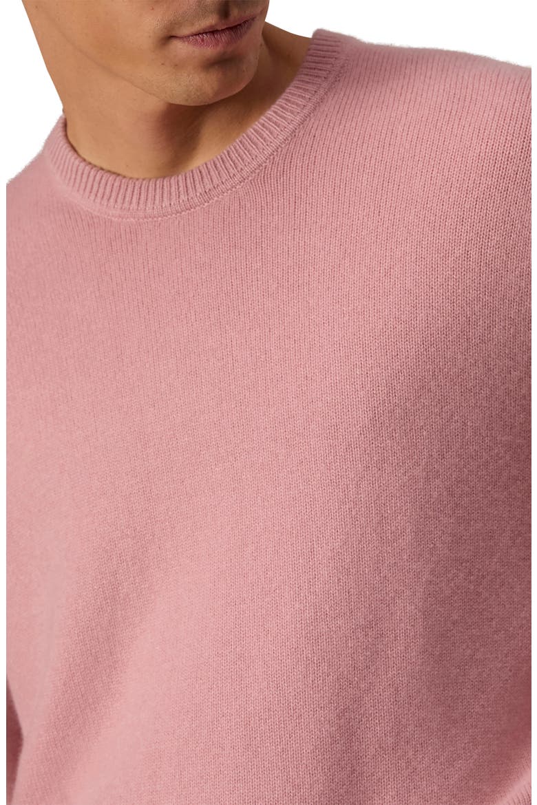 Downing Cashmere Sweater, Alternate, color, WASHEDROSE
