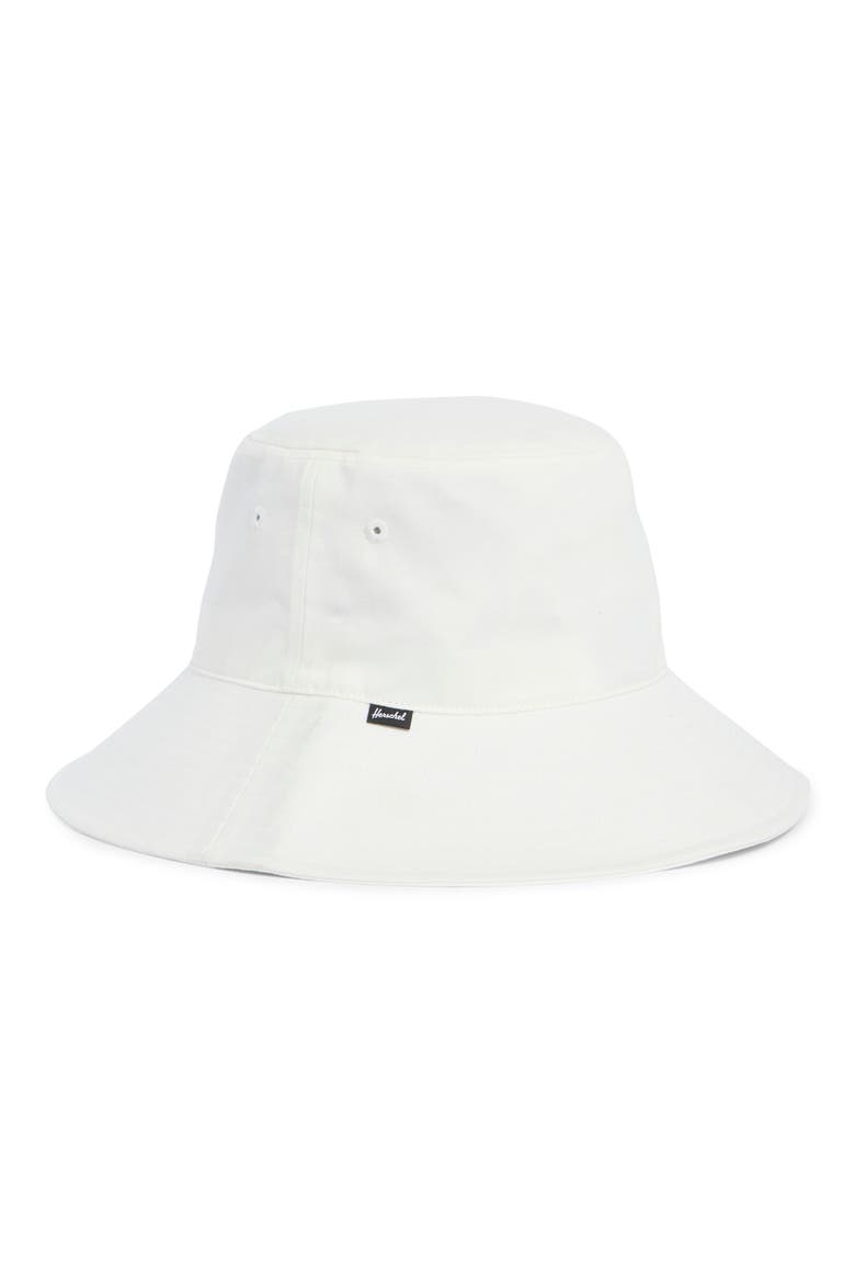 Maude Cotton Bucket Hat, Alternate, color, BLANC DE BLANC