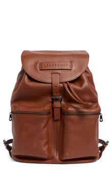 LC3D Large Leather Backpack