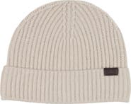 Hickey Freeman Cashmere Cardigan Stitch Beanie