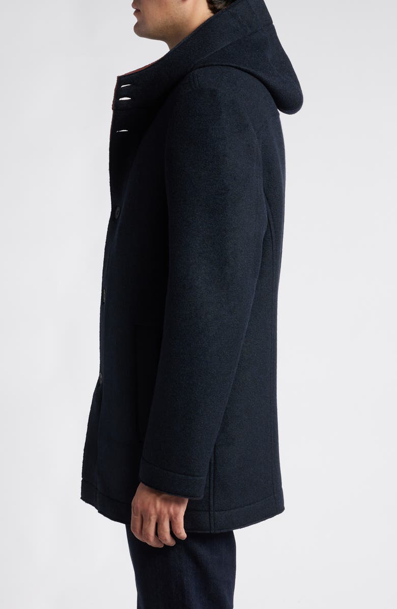 johnnie-O Gerald Hooded Car Coat, Alternate, color,