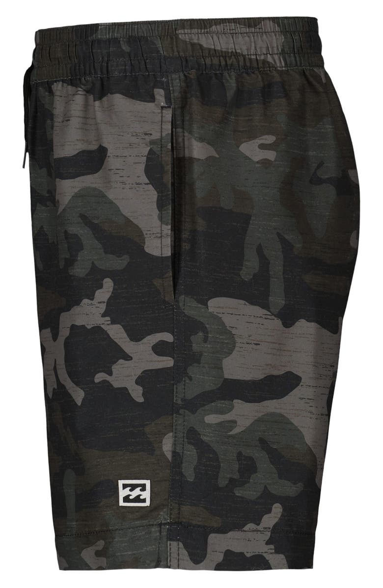 Billabong Kids' All Day Layback Swim Trunks, Alternate, color, Charcoal