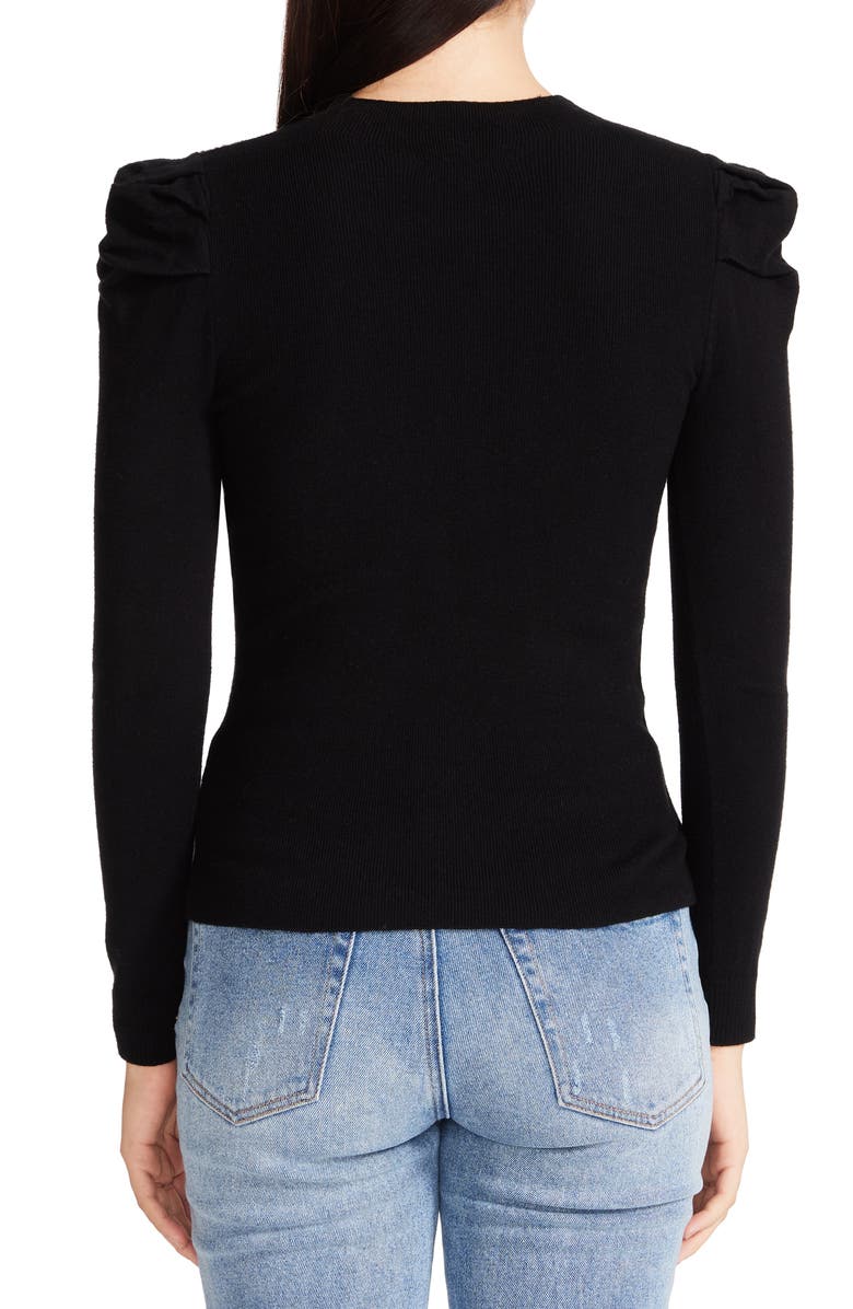 BB Dakota by Steve Madden Peek Softly Cutout Sweater, Alternate, color,