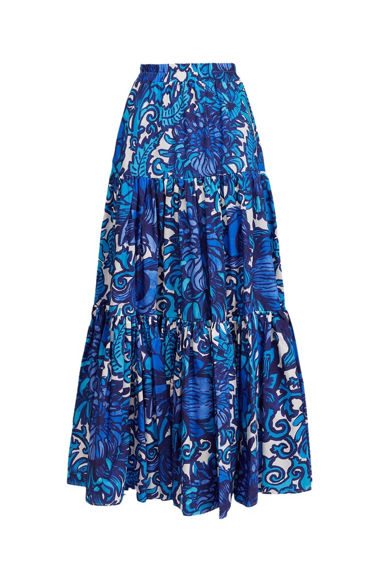 La DoubleJ Big Skirt Anemone Blue, Alternate, color, Anemone Blue