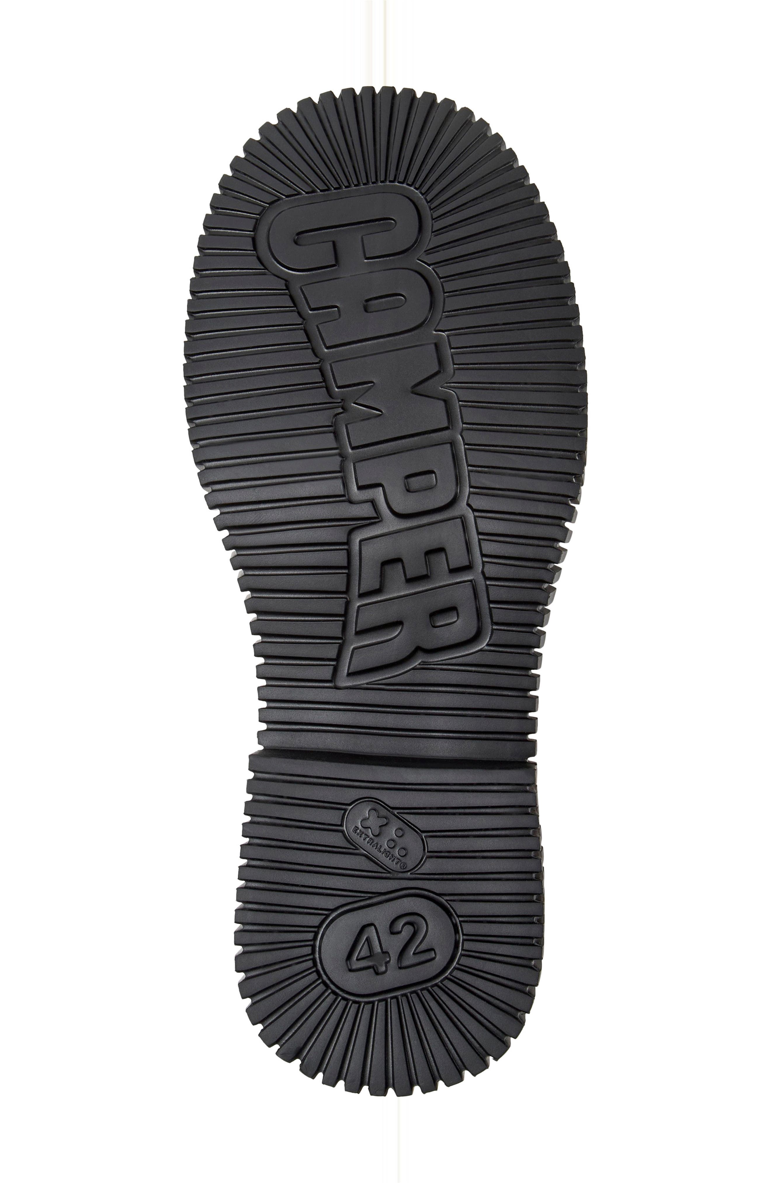 Pix Berlin Twins Leather Derby, Alternate, color, BLACK