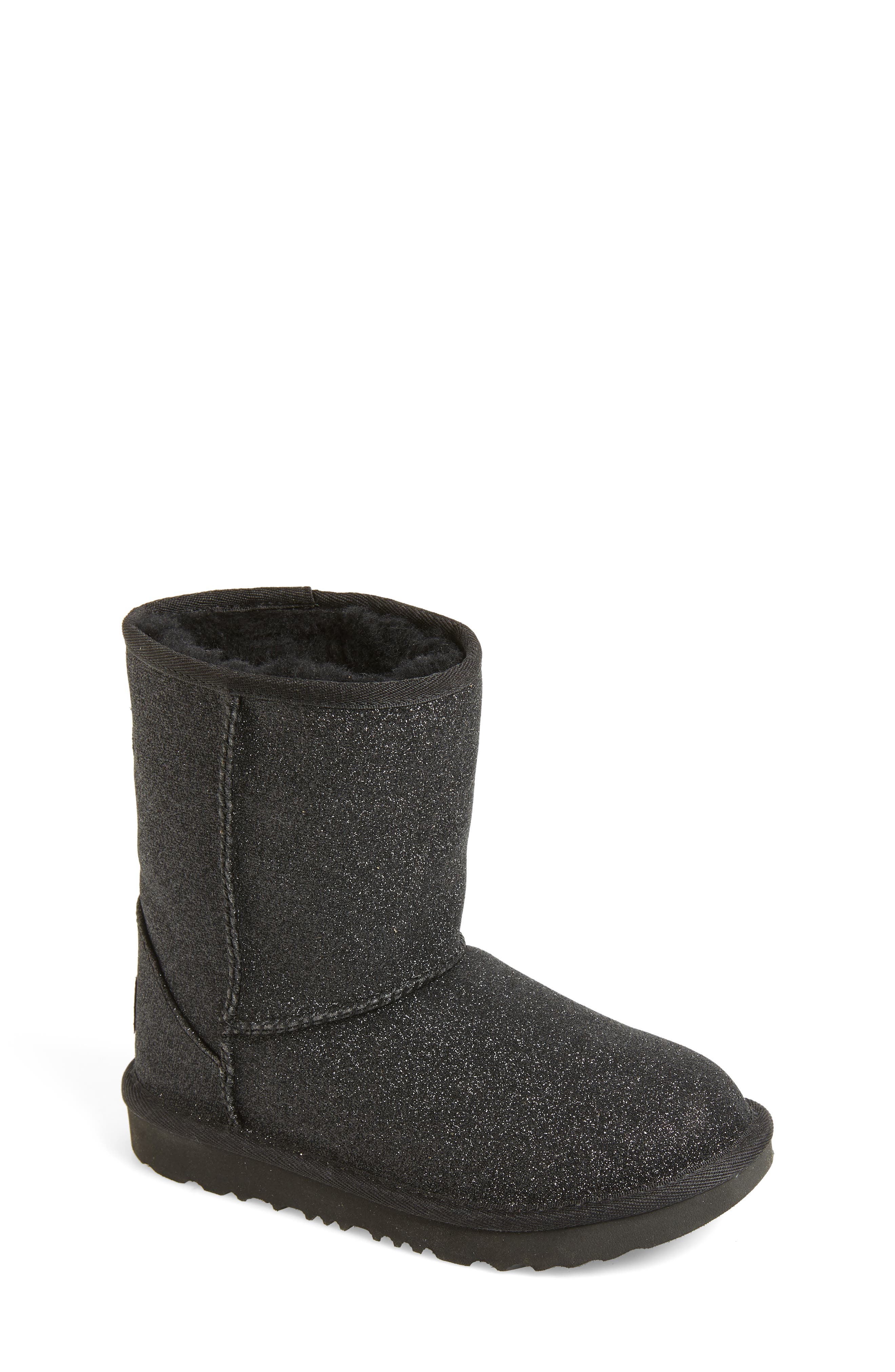 UGG<sup>®</sup> Classic Short II Glitter Boot, Main, color, 