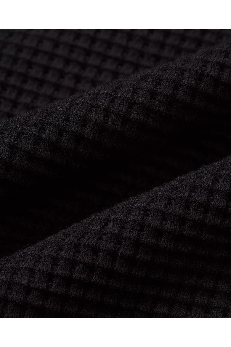 Roddy Tailored Fit Open Mesh Stitch Polo Shirt, Alternate, color, Black