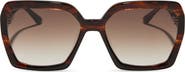 DIFF Sloane 54mm Square Sunglasses