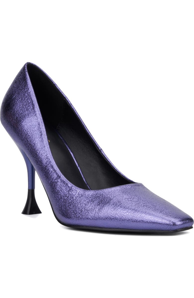 TORGEIS Kamana Pointed Toe Pump, Main, color, Violet