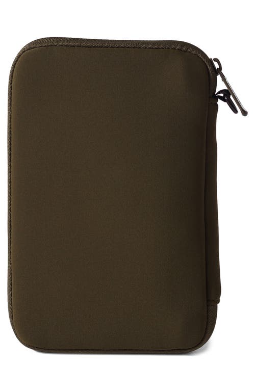 Pop Ups Brand Water Resistant Neoprene Passport Wallet In Green