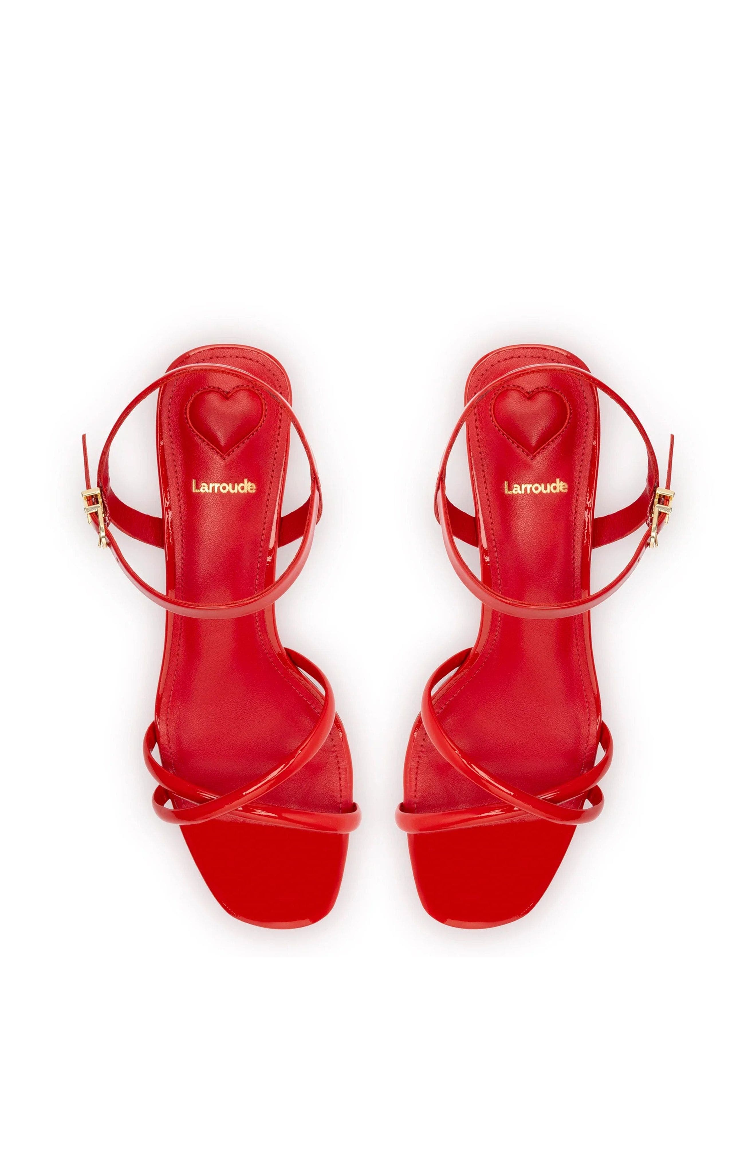 Charlotte Sandal, Alternate, color, Scarlet