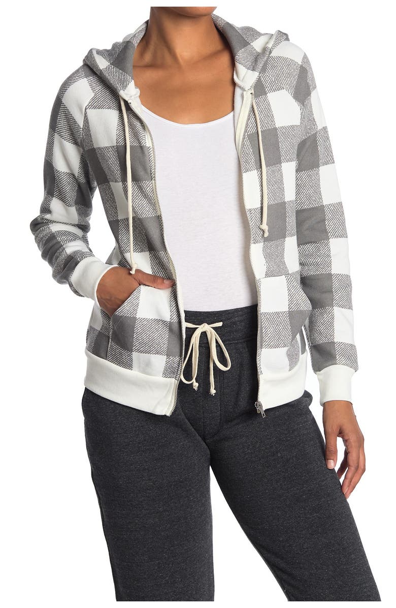 Alternative Adrian Print Zip Hoodie, Alternate, color, 