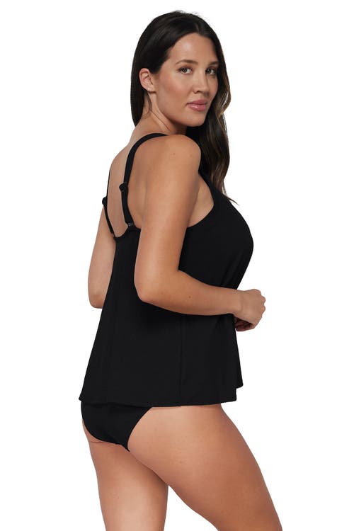 Pacifica By Sunsets Sadie Tankini In Black Pacifica