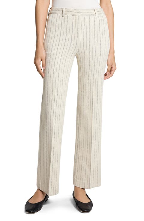 Pinstripe Slim Fit Pants