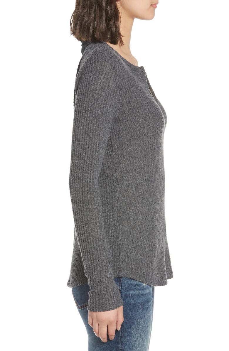 Socialite Thermal Henley Top, Alternate, color, 