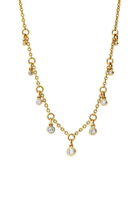 Diamond Fringe Necklace