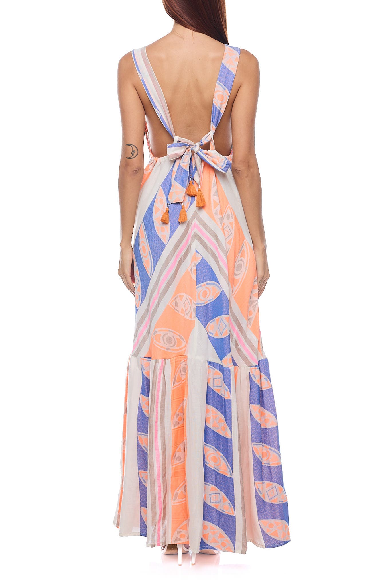 Backless Maxi Sundress - image 2
