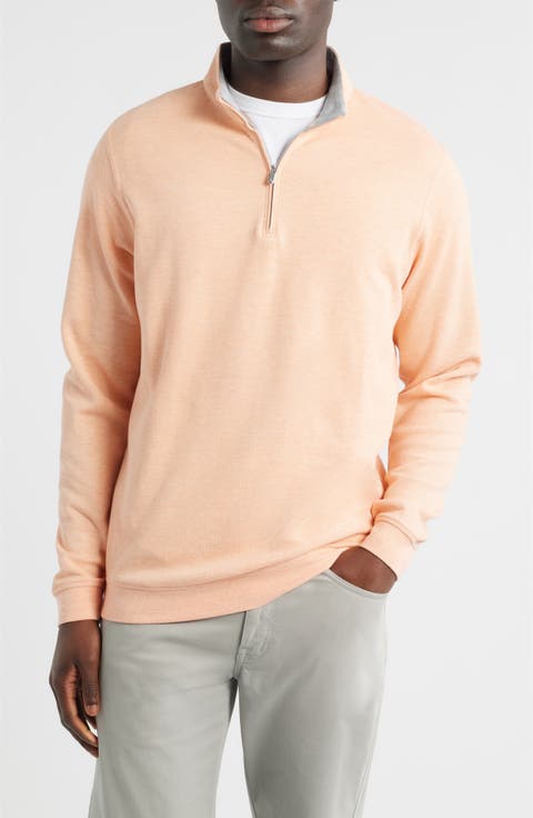 Comfort Interlock Quarter Zip Pullover