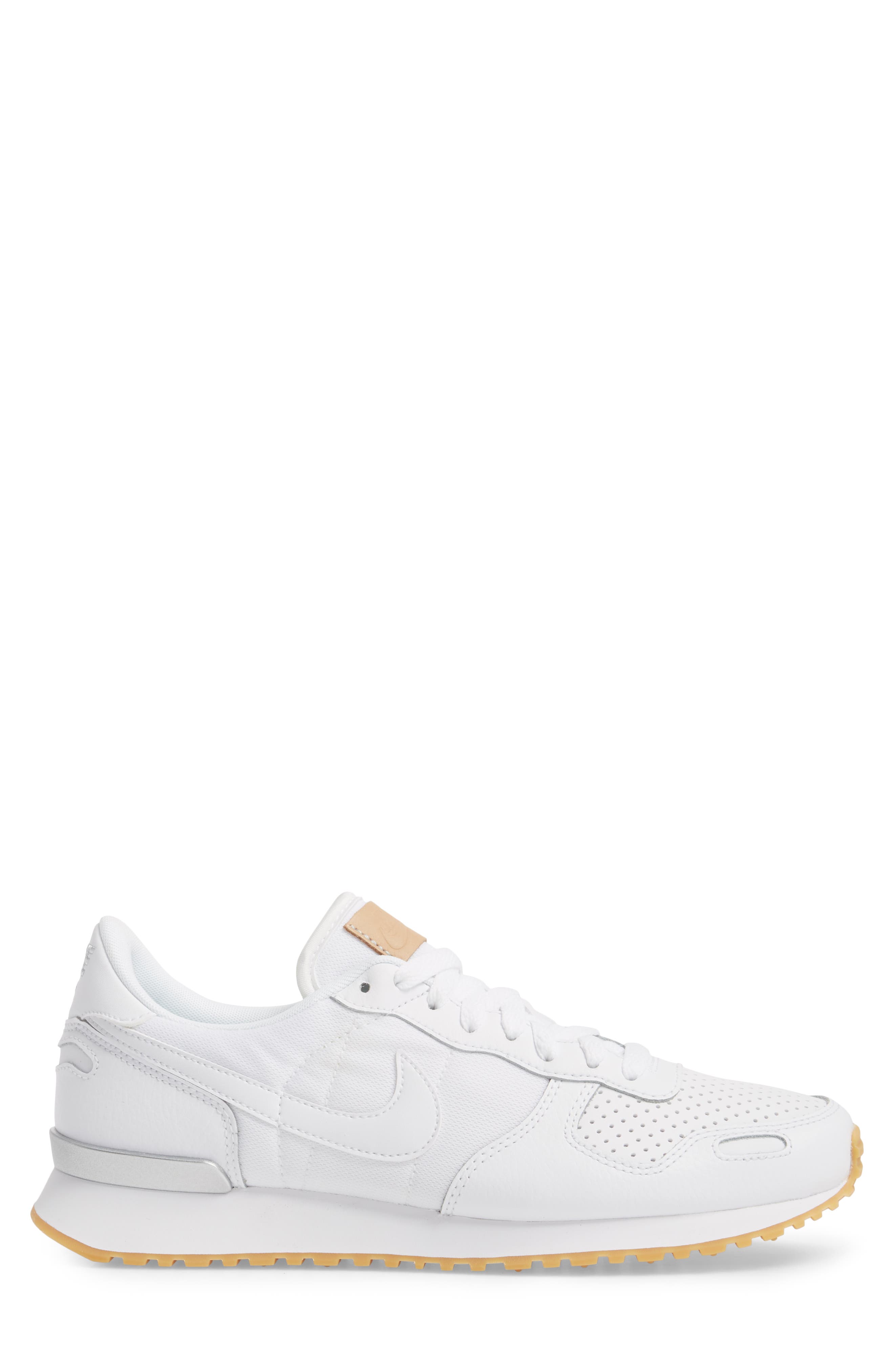 Air Vortex Sneaker, Alternate, color, WHITE/ PLATINUM/ YELLOW