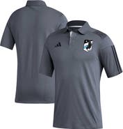 adidas Men's adidas Gray Minnesota United FC 2023 On-Field Training Polo