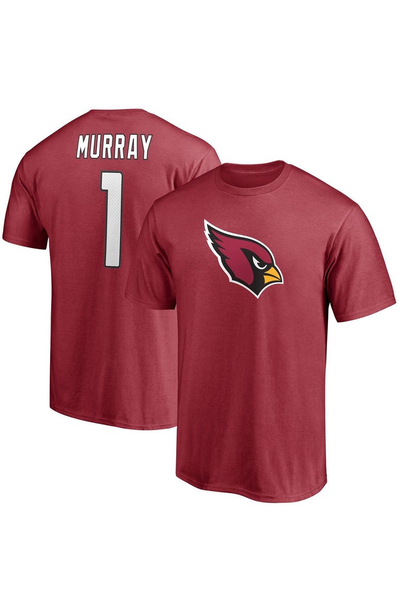 FANATICS Men's Fanatics Branded Kyler Murray Cardinal Arizona Cardinals Player Icon Name & Number T-Shirt, Main, color, Cardinal