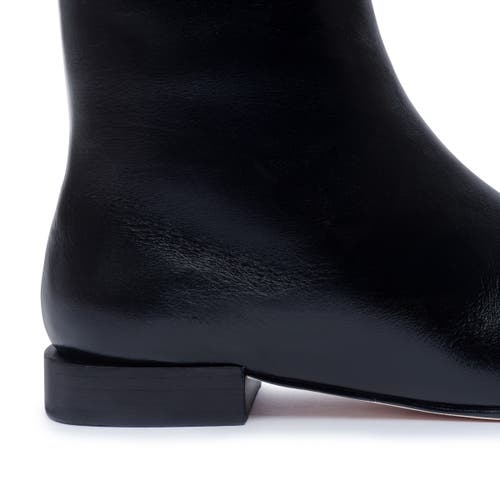 Bernardo Belfast Leather Ankle Booties In Black
