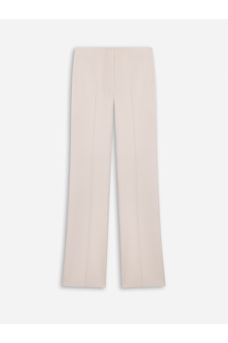 High Waist Slit Hem Trousers, Main, color, Ivory