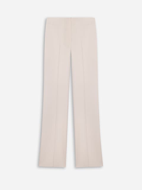 High Waist Slit Hem Trousers