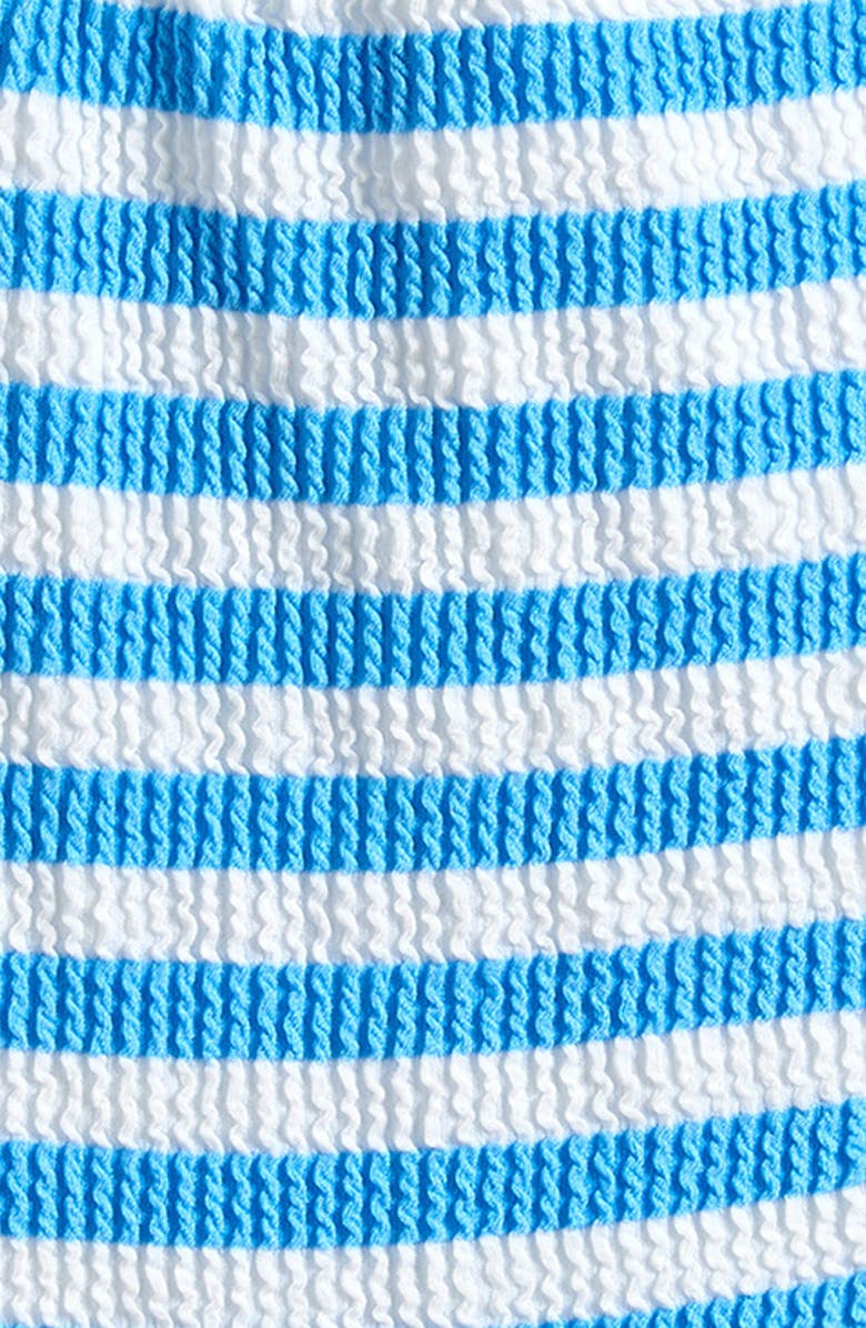 Seafolly Kids' Textured One-Piece Swimsuit, Alternate, color, Powder Blue