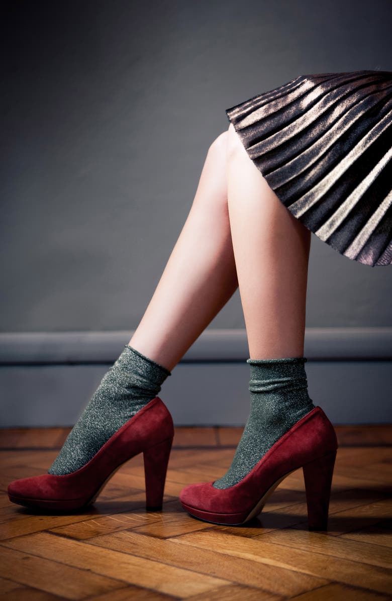 Sarah Borghi Carola Ankle Socks, Alternate, color, 