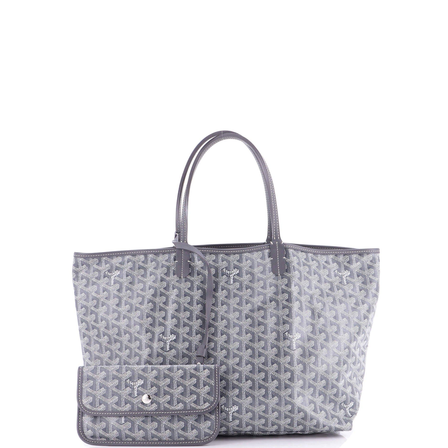 Pre-Owned Goyard Saint Louis Tote Coated Canvas PM, Alternate, color, 